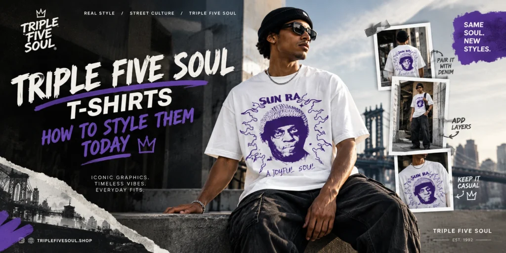Triple Five Soul T-Shirts: How to Style Them Today