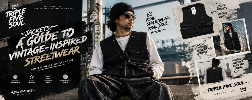 Triple Five Soul Jackets: A Guide to Vintage-Inspired Streetwear